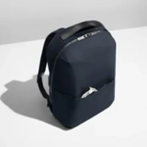 NWT Away Everywhere Zip Backpack - Navy - Picture 3 of 10